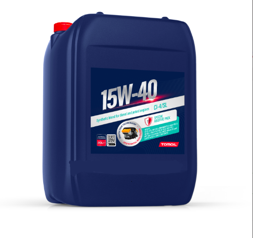 Олива моторна Tomoil Engine Oil 15W40 CI-4/SL 20L